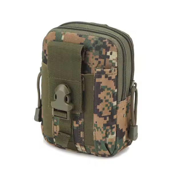 Outdoor Survival Kit with Camouflage Tactical Pouch - SE-Z174