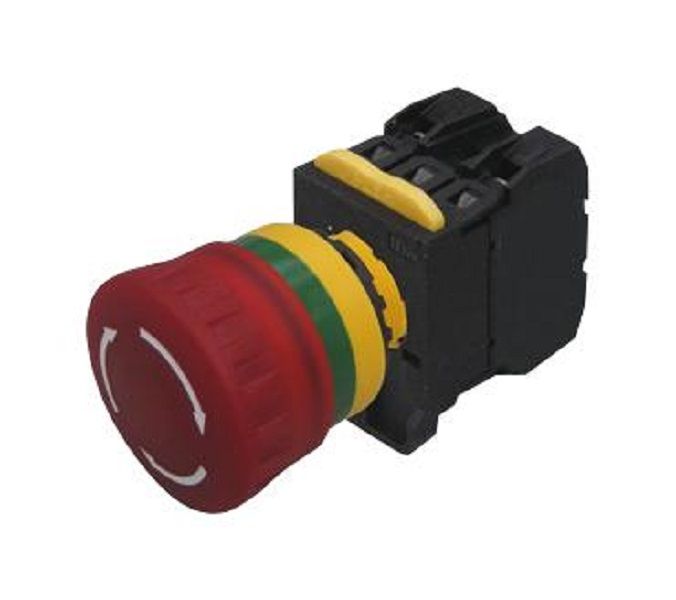 Multicomp Pro (MCA20L-V4E11Q5R) Emergency Stop Switch, Illuminated, SPST-NO