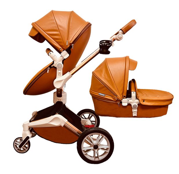 Nubabs Grey Hot Mom 2in1 Stroller