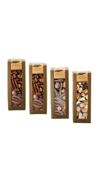 4 Potpourri Boxes Assorted