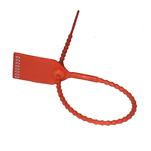 Fortis Security Seal 195mm Red Pack 100