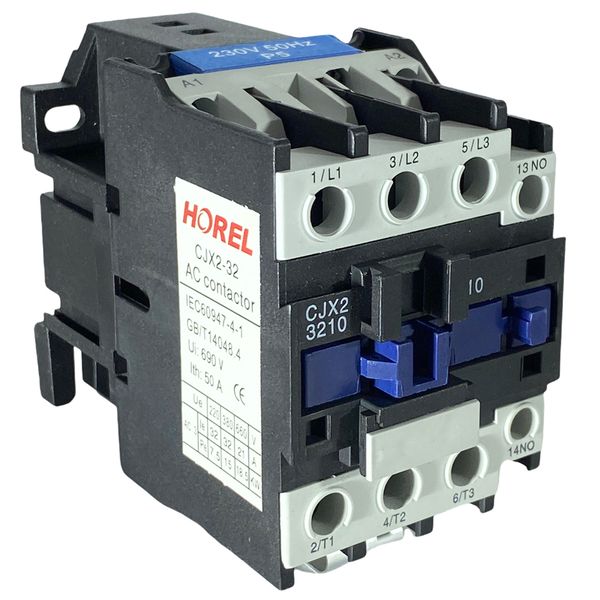 32Amp - 3 Phase Contactor - N/O - 230V AC Coil