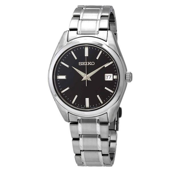 Seiko Essentials - Deep Black Sapphire Watch - SUR311P1