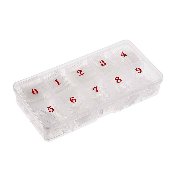 500 Piece Lady French Acrylic Style Artificial False Nails