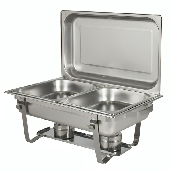 NGAT Silver High Quality Stainless Steel Chafing Dish Single Pan