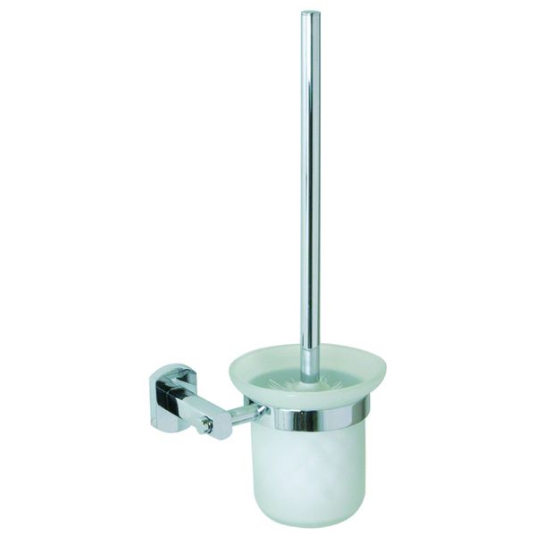 Glass Toilet Brush Set - Topas