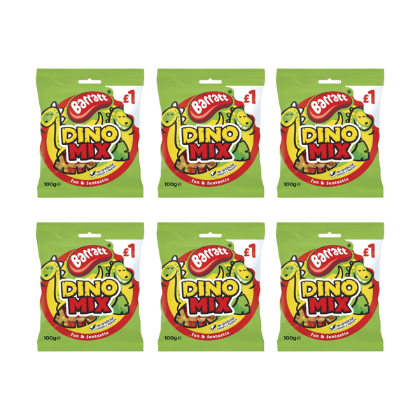 Barratt Fun &amp; Fantastic Dino Mix - 6 x 100g