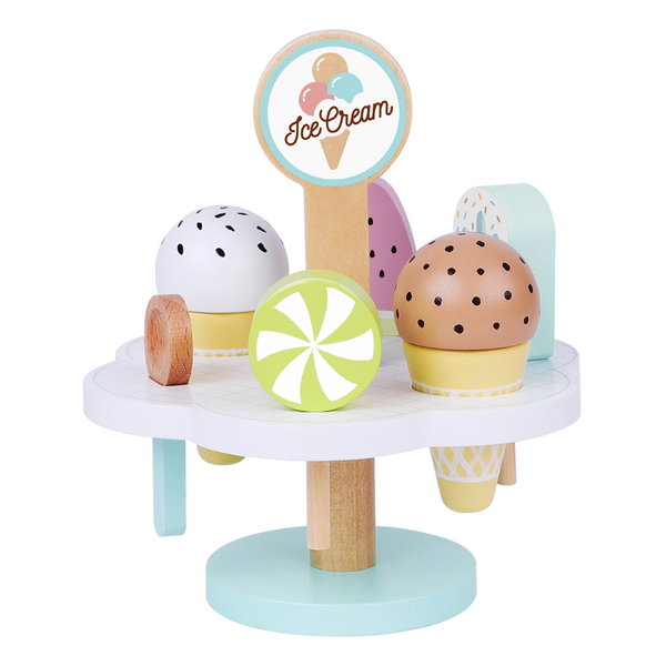 TookyToy Pretend Play Ice Cream Toy Set