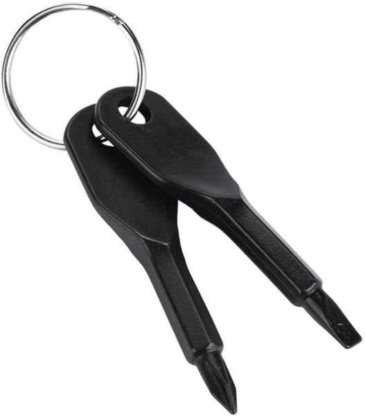 Dual-Tip Torx Keychain Screwdriver Tool - 2-Pieces
