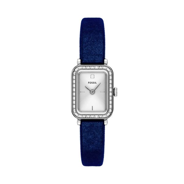 Fossil - Raquel Mini 2-Hand Watch - Blue Velvet