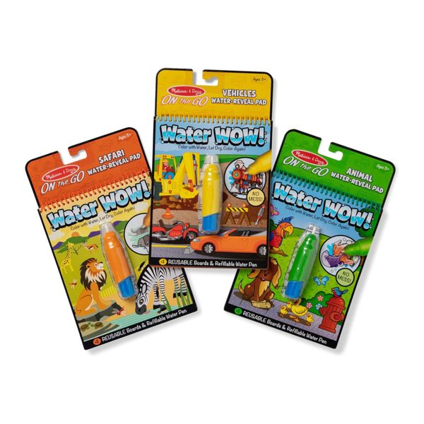 Melissa &amp; Doug - Water Wow! Reusable Travel Activity Bundle