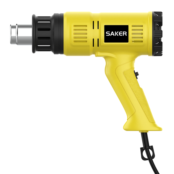SAKER Heat Gun Kit 1800W, Dual Temp 122-1202 F, 4 Nozzles, Overheat Safe