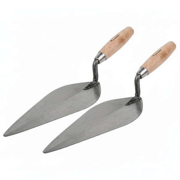 Kaufmann 250mm Brick Trowel for Masonry and Bricklaying - 2 Pack