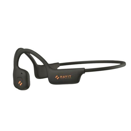 HAVIT - Freego1 - Air Conduction Open Ear Design Headphones - Black Image