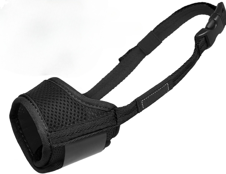 Dog Muzzle Anti Biting Bark &amp; Chewing w/Comfortable Mesh &amp;Adjustable Strap