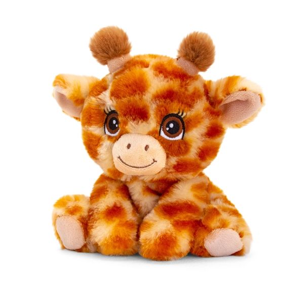 Keeleco Adoptable World Giraffe Plush 16cm - Recycled, Soft Toy