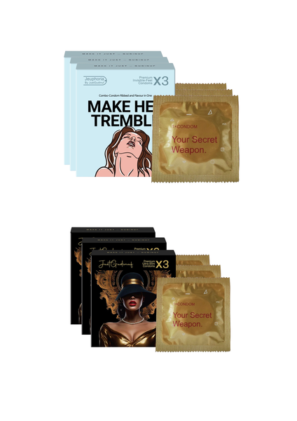 36 x JustGudinuf Condoms