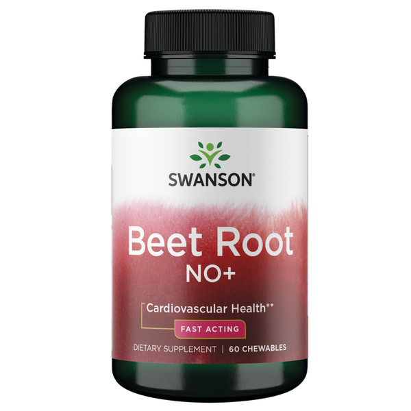 Swanson Beet Root No+ - Fast Acting 60 Chewables