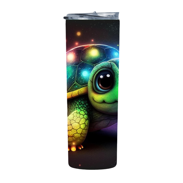 Fantasy Color Turtle 20 Oz Straight Skinny Tumbler 209