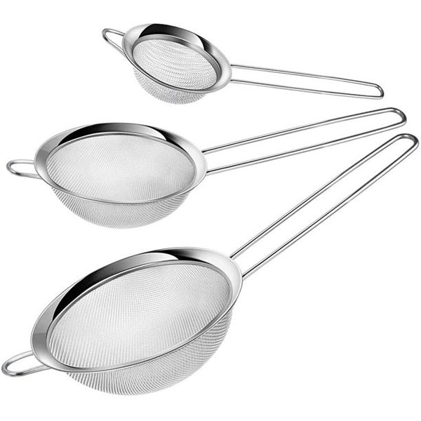 Stainless Steel Strainer Set 3 Piece