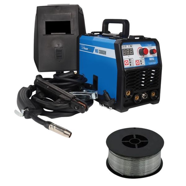 Tradeweld MIG1300 GM-220Volt Welding Machine with MIG Wire Fluxcore - 1kg
