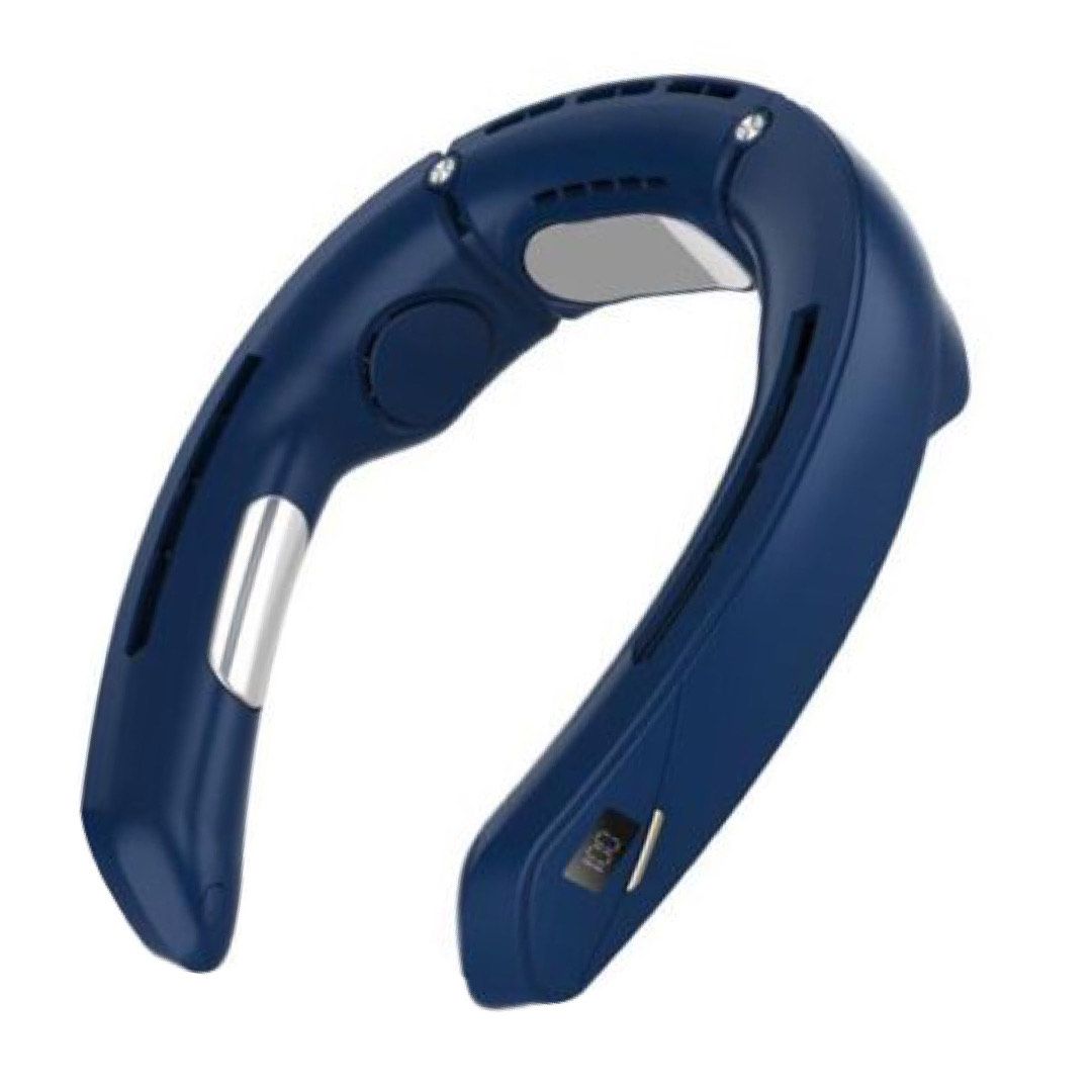 Premium Hanging Neck Fan - Blue