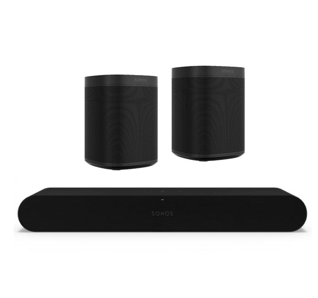 SONOS Ray Soundbar Surround Set - Black
