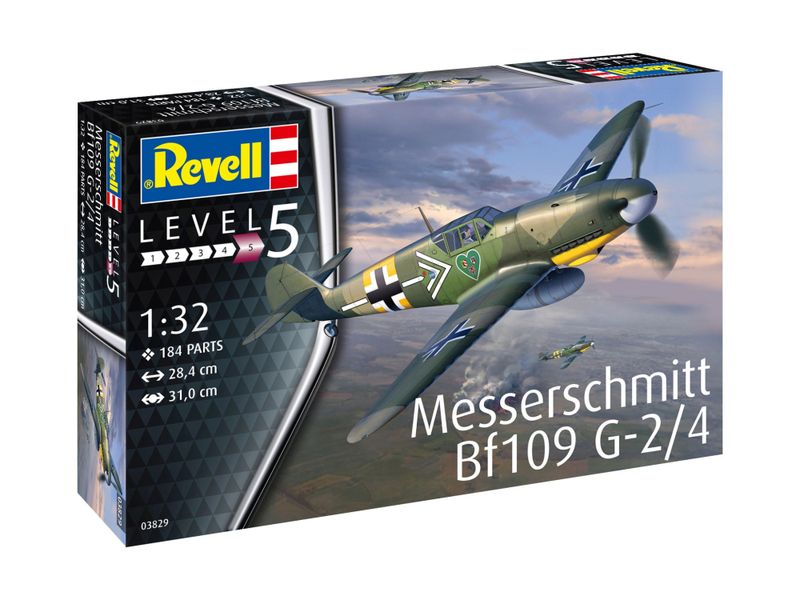 Revell 1/32 Messerschmitt Bf109 G-2/4 Plane Plastic Model Kit