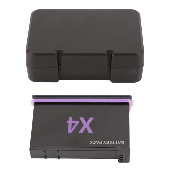 2500mAh PD Batt Compatible With X4 Action Cam Fast Charging