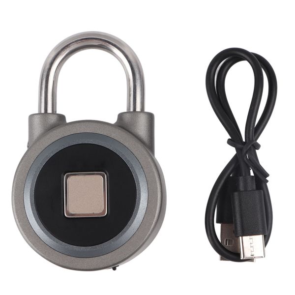 IP65 Bluetooth fingerprint lock (grey)