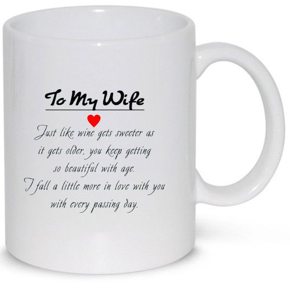 To My Wife Anniversary Gift Coffee Mug (11Oz Standard Mug)