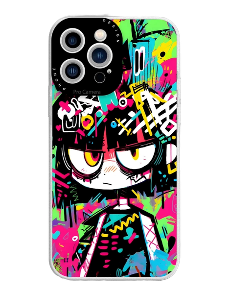Funny Cartoon Printed TPU Phone Case for iPhone
