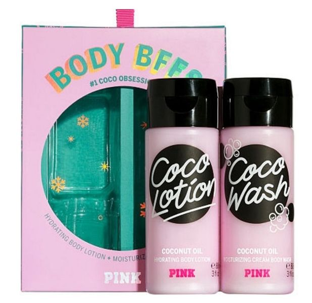 Victoria's Secret - PINK Body BFFs 2-Piece Coco Set (Parallel Import)