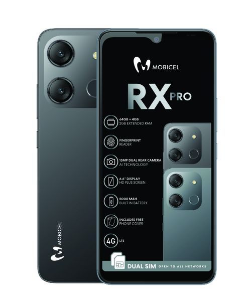 Mobicel RX PRO GREY 6.6 Inch Smart Phone