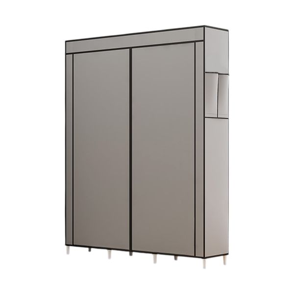 Multifunctional Portable Canvas Bedroom Cloth Closet Cabinet Organizer