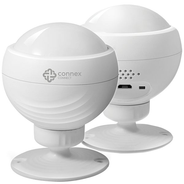 Connex Connect Smart WiFi Motion Sensor Twin Pack