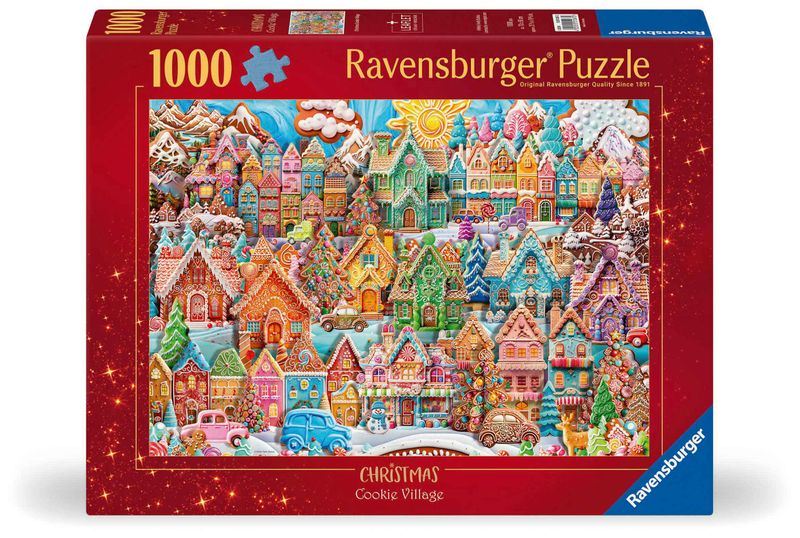 Ravensburger Christmas Cookie Village - 1000 Piece