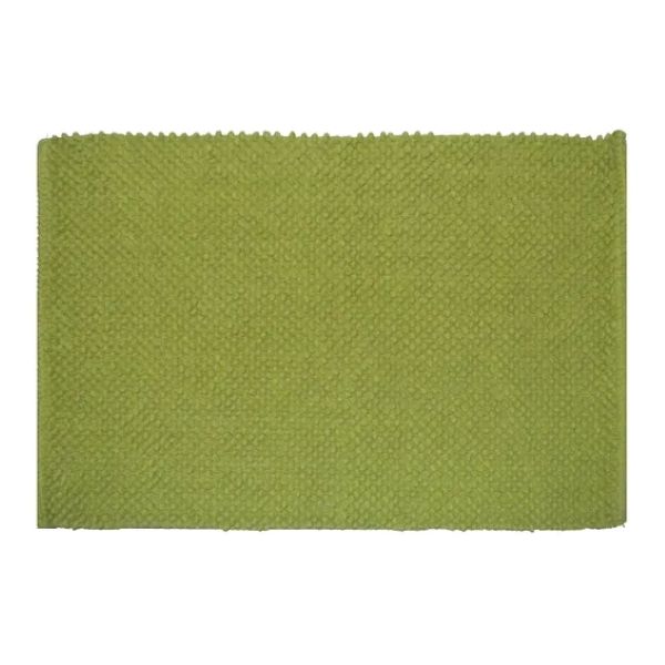 Bath mat woven cotton ubble2 green 50X80CM