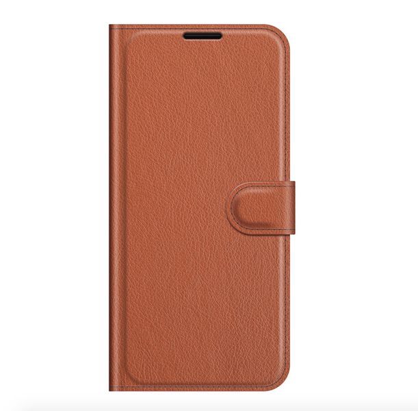 Tuff-Luv Executive Folio Case &amp; Stand for Apple iPhone 13 - Brown
