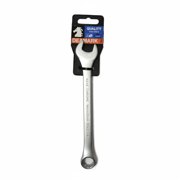 Deamark 24mm Combination Spanner - Chrome Vanadium Steel, DIN3113A