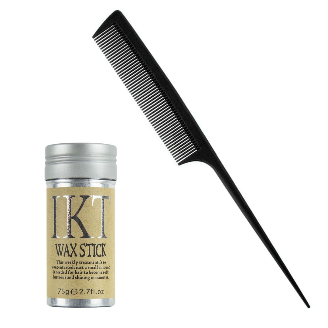 IKT Wax Stick And Detangling Black Hair Tail Comb Shop Today. Get it