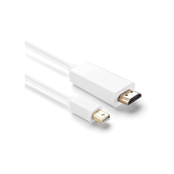 Mini Display Port Male to HDMI Male Plug Display/Monitor/TV 2M Cable