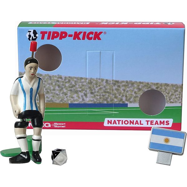 TIPP-KICK Star-Kicker, Penalty Goal Box &amp; Anthem Sound Chip: Argentina