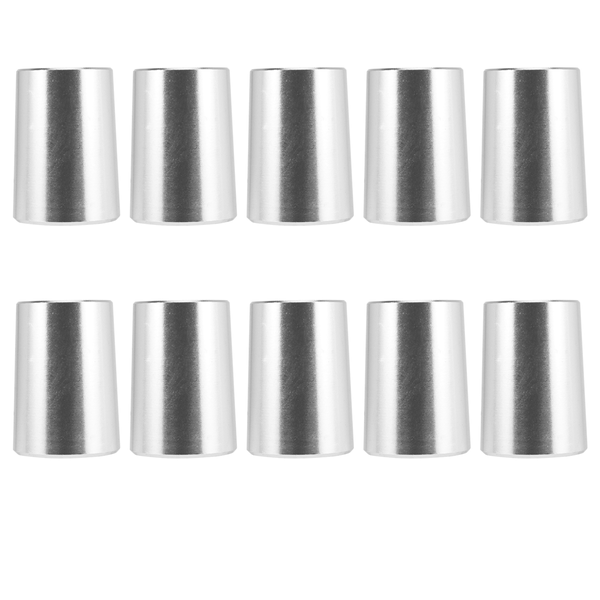 10 Pack .355 Golf Tip Metal Ferrules Irons Golf Club Accessories