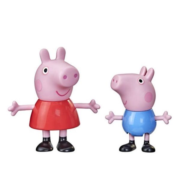 Peppa Pig and George Pig Figures Set 10-13cm