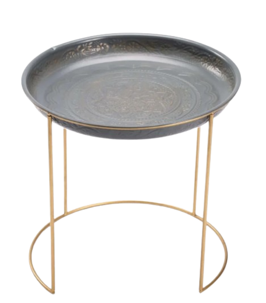 Curly Care - Kos Echo Round Metal Side Table