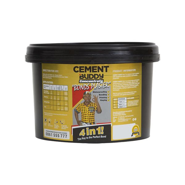 CEMENT BUDDY 4 in 1 Concentrate Bonding Liquid 5 Litre