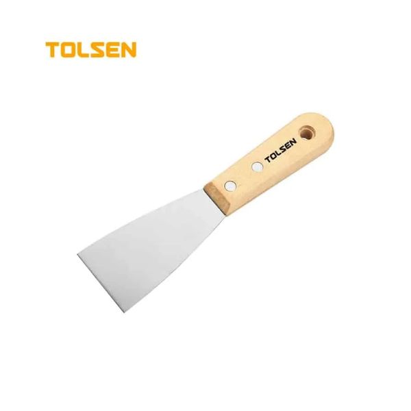 Tolsen - Scraper Paint Wood Handle 75mm