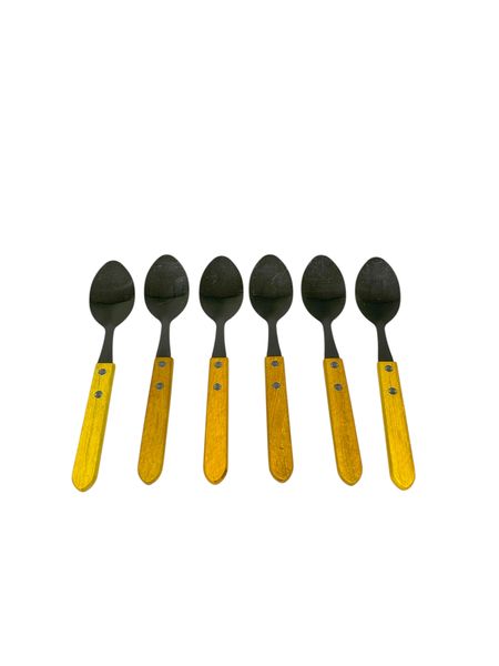 Elegant &amp; Durable Stainless Steel Cutlery Spoon Set - 6 Piece