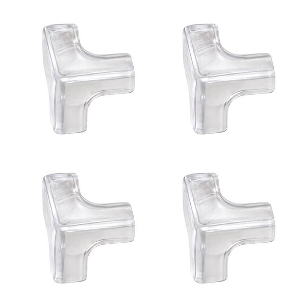 4 Pack - T-Type Transparent Corner Protector - Transparent